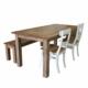 dingklik tafel teakhout