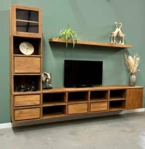 modulaire-wandkast-teakhout-indoteak-alphen-aan-den-rijn