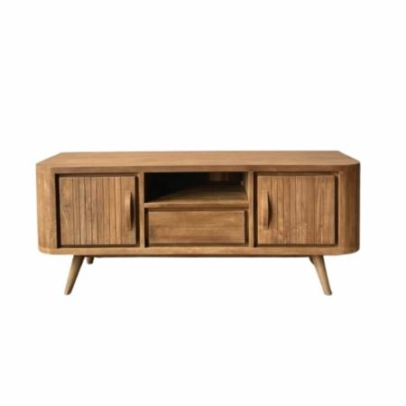 tv meubel met twee deuren een la en open vak