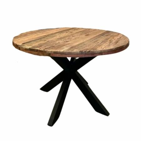 ronde tafel dakota met stalen poot