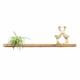 wandplank teakhout