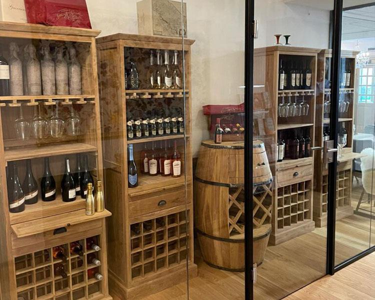 indoteak ervaring wijnkast wijnvat Indoteak - Klantervaringen Hoge wijnkast en wijnvat