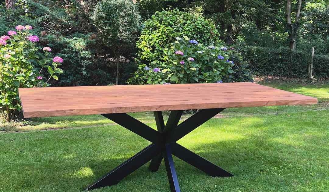 rechthoekige-tuintafel-teakhout