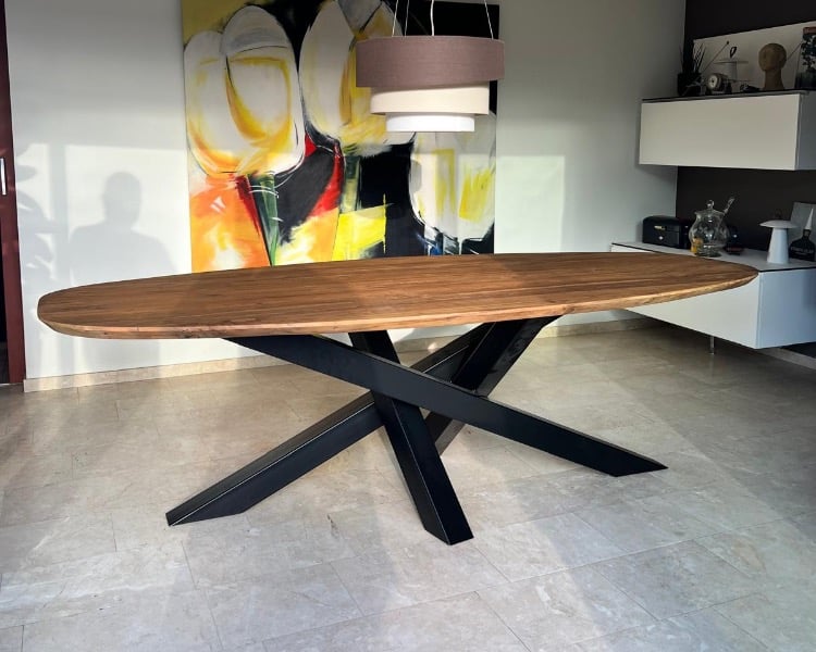 indoteak ervaring Deens ovale tafel indoteak ervaring Deens ovale tafel