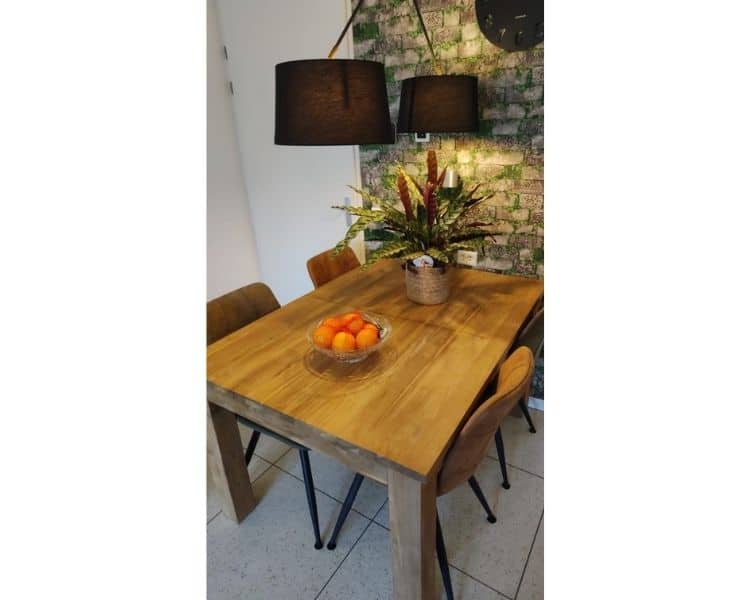 indoteak ervaring uitschuiftafel