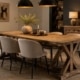 Verschil tussen teakhout en mangohout voor een eettafel.