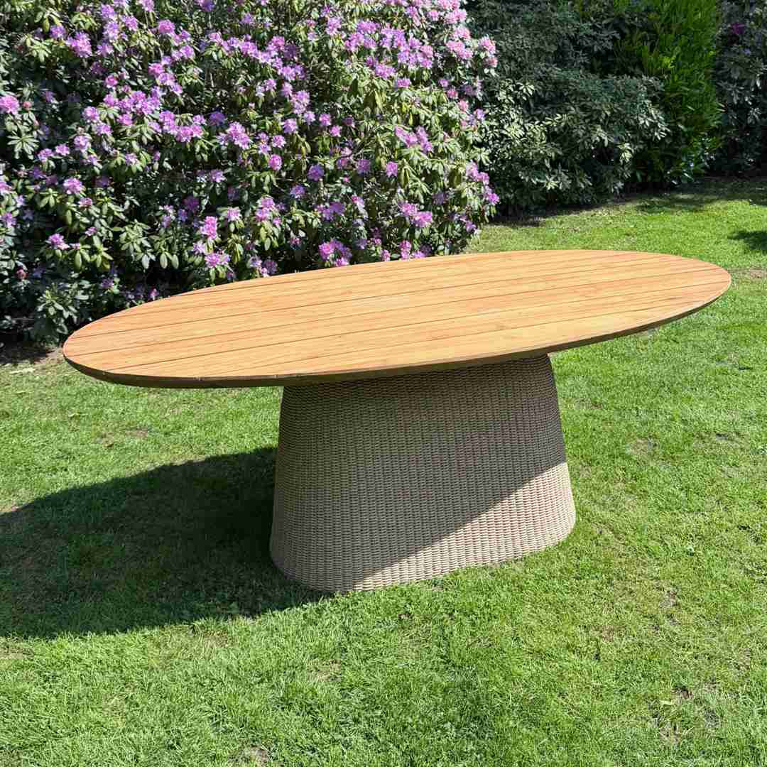Ovale tuintafel Ubud - Afbeelding 3