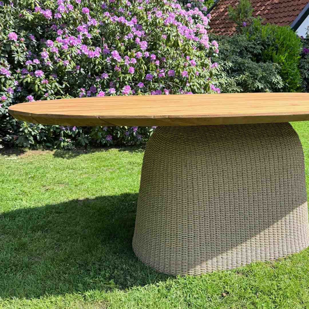 Ovale tuintafel Ubud - Afbeelding 4
