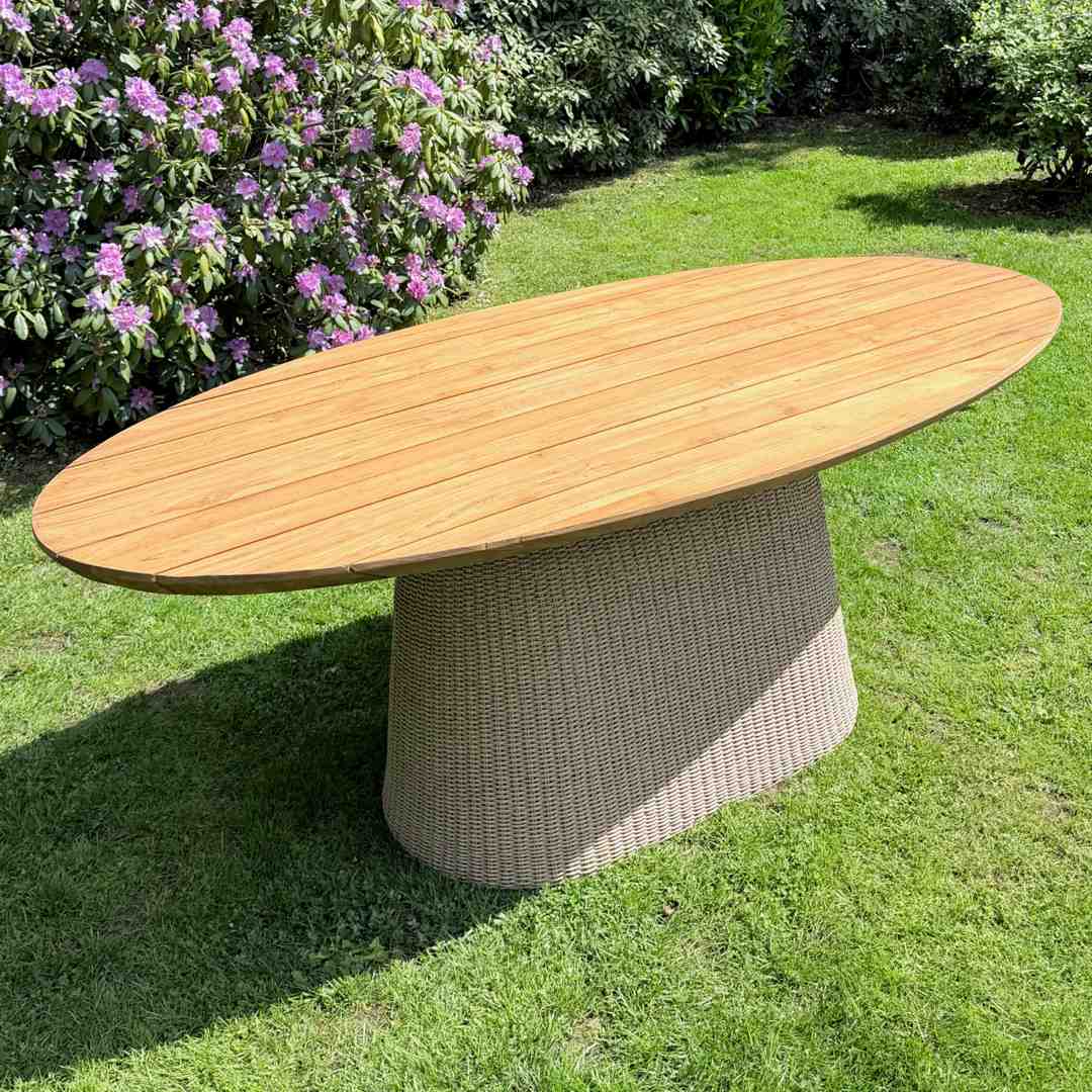 Ovale tuintafel Ubud - Afbeelding 5